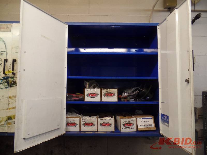 lot 90 image: Relays, Switches, and Cabinet