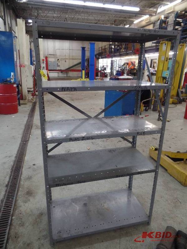 lot 93 image: Metal Shelf