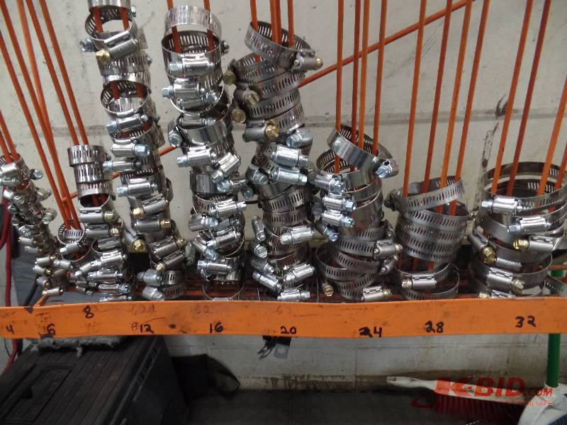 lot 151 image: Wiper Blades and Hose Clamps