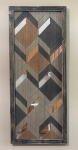 lot 51 image: Kirkland Home Mirrored Wall Decor