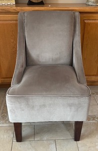 lot 55 image: Gorgeous Gray Accent Chair by Target