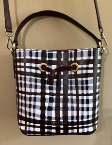lot 35 image: Kate Spade Eve Small Mini Bucket Shoulder Crossbody Handbag