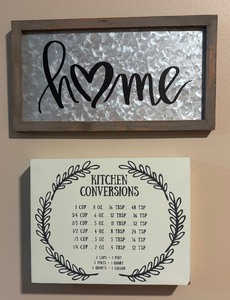lot 110 image: Cute Kitchen Signs