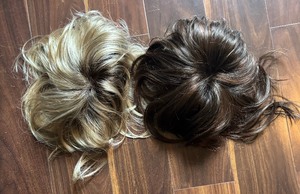 lot 143A image: Set of 2 Jon Renau Wigs in Blonde and Brunette Shades Jon Renau Wigs