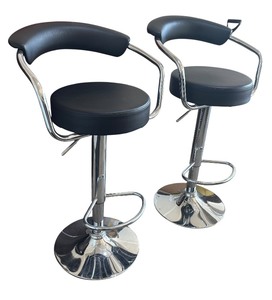 Two Adeco Bar Stools / Chairs