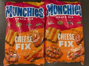 lot 36 image: Pair of Munchies Cheese Fix Snack Mix (38 oz Each)