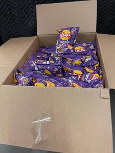 lot 37 image: Box of 64 Lays All Dressed Flavored Chips, 1.5 oz Each