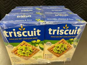 lot 46 image: 6-Pack Triscuit Avocado, Cilantro & Lime Crackers