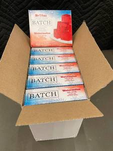 lot 96 image: LA 1 - My T Fine Watermelon Gelatin Dessert Mix - 12 Pack