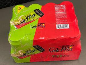 lot 184 image: Code Mix Energy Drink with Guarana 12-Pack