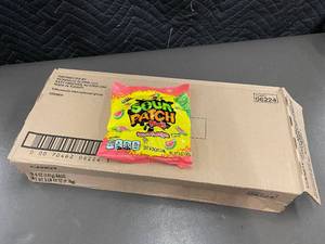 lot 331 image: HI 1 - Box of 12 Sour Patch Kids Watermelon Candy Bags 5oz