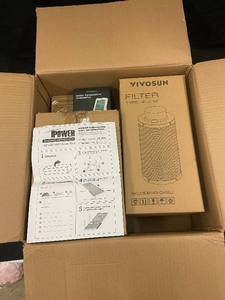 lot 117 image: 227 - VIVOSUN Ventilation Kit with Filter, Hose, Thermometer, and Grow Tent