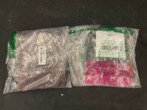 lot 135 image: 199 - Control Top Pantyhose 2-Pair Pack - Large Jet Black