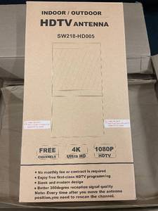 lot 159 image: IndoorOutdoor HDTV Antenna SW218-HD005