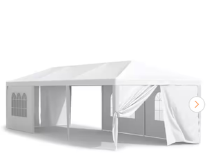 lot 8 image: White Outdoor Event Tent
