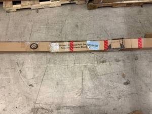 lot 12 image: 100 Manual Pull Down Projector Screen