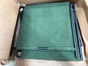 lot 19 image: Green Accent Chair