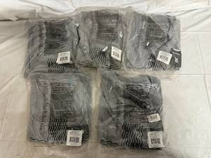lot 21 image: 5 Gray Hydro Flask T Shirts - Mens XL
