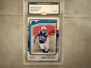 lot 28 image: GAS Gem Mint 10 Adonai Mitchell Football Card
