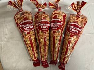 lot 73 image: 4 Packs of Caramel Corn