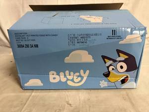 lot 76 image: Pack of 8 Bluey Themed Candy Filled Eggs