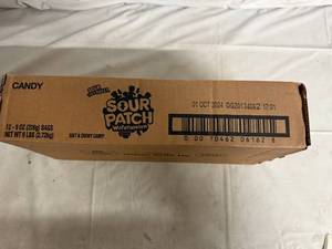 lot 114 image: 12 Bags of Sour Patch Watermelon