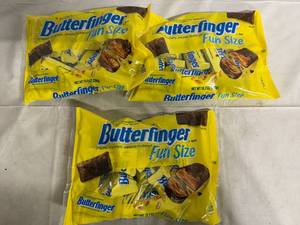lot 150 image: 3 Bags of Butterfingers Fun Size Candy Bars