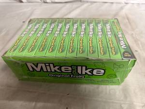 lot 154 image: 12 Boxes of Mike and Ike Candy