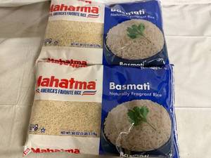 lot 166 image: 2 x 5lb Bags of Basmati Rice