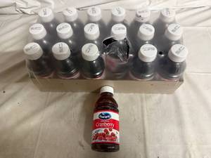 lot 197 image: 18 Bottles of Ocean Spray Cranberry Juice