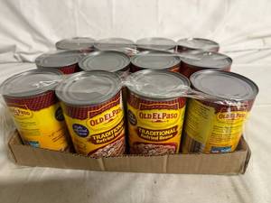 lot 202 image: 12 Cans of Old El Paso Refried Beans