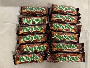 lot 229 image: 12 Milky Way Chocolate Bars