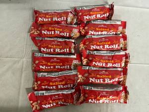 lot 242 image: 12 Salted Nut Roll Bars