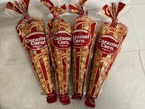 lot 81 image: 4 Packs of Caramel Corn