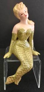 lot 5 image: Exquisite Vintage Florence Ceramics Mermaid Figure
