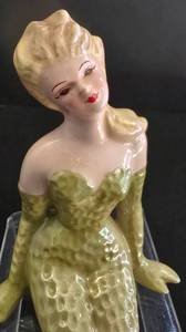 Exquisite Vintage Florence Ceramics Mermaid Figure