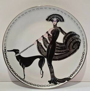 lot 143 image: Vintage Franklin Mint House of Erte Limited Edition Plate