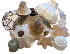 lot 328 image: Large & Varied Lampshade Selection