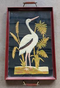 lot 291 image: Vintage Hooked Crane Tray