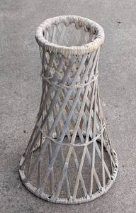 lot 292 image: Vintage Rattan Plant Stand