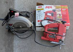lot 296A image: Skil Circular and Jig Saws