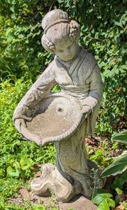 lot 342 image: Concrete Geisha Garage Statue