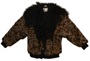 lot 369 image: Womens Wilsons Leather Vintage Rabbit Fur & Lamb Jacket