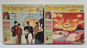 lot 385 image: Pair of Vintage Beatles Puzzles