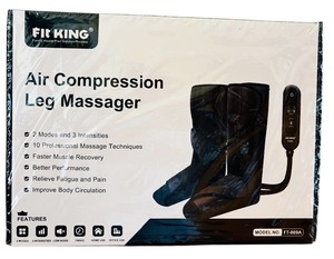lot 93 image: Fit King Air Compression Leg Massager