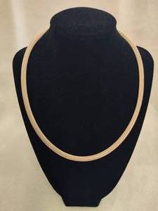 lot 4 image: .925 Mesh Silver Necklace