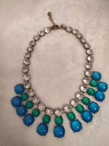 lot 10 image: Leslie Danzis Jeweled Statement Necklace
