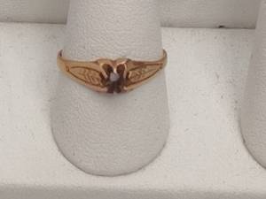 lot 20 image: 14K Womens Vintage Setting