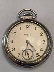 lot 32 image: Westclock Scotty Pocket Watch
