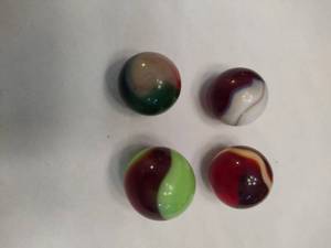 lot 95 image: Akro Premium Marbles Special Corkscrew & Patches